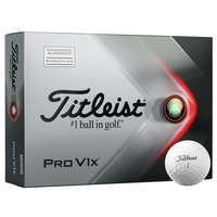 Titleist Pro V1x AIM 12 Golf Balls 2021,  Male,  White