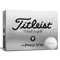 Titleist Pro V1x Left Dash 12 Golf Balls,  Male,  White