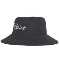 Titleist StaDry Bucket Hat,  Male,  Medium/large,  Black/grey