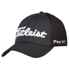 Titleist Tour Sport Mesh Cap,  Male,  Large/xl,  Black/white
