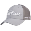 Titleist Tour Sports Mesh Cap,  Male,  Grey/White,  Small/Medium
