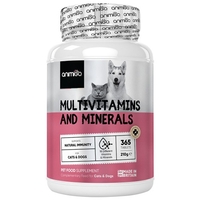 Multivitaminer og mineraler til hund og kat,  365 tabletter