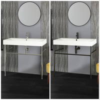 Lavabo Consola Moderno de 900mm Sandford - Disponible con Distintos Acabados