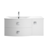 Lavabo Elevado con Pedestal Tradicional - 560mm x 450mm (2 Agujeros para la Grifería) - Richmond