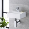 Lavabo Suspendido Rectangular de Cerámica 360x250mm - Sandford