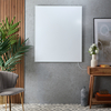 Panel Calefactor Infrarrojos Eléctrico Inteligente - Blanco - Marco y Enchufe - 1200W - 1005mm x 1195mm