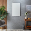 Panel Calefactor Infrarrojos Eléctrico Inteligente - Blanco -sin Marco - Enchufe - Medidas Disponibles