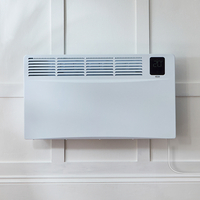 Panel Convector Eléctrico Inteligente - Blanco - 2000W - con Enchufe - 420mm x 755mm