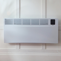 Panel Convector Eléctrico Inteligente - Blanco - 2500W - con Enchufe - 420mm x 895mm