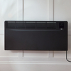 Panel Convector Eléctrico Inteligente - Negro - 2500W - con Enchufe - 420mm x 895mm