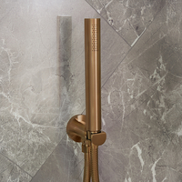 Par de Llaves Termostáticas Angulares en Estilo Antiguo para Radiador con Kit Cubre Tubos para Radiador - Latón