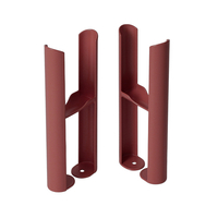 Pies de Montaje a Suelo Para Radiadores Tradicionales de 2 Columnas Regent - Color Rojo (Booth Red)