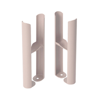 Pies de Montaje a Suelo Para Radiadores Tradicionales de 2 Columnas Regent - Color Rosa (Rose Petal Pink)