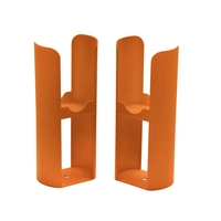 Pies de Montaje de Suelo para Soporte de Radiadores de Diseño - Naranja (Sunset Orange) - Delta