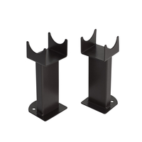 Pies de Soporte de Suelo de Color Gris (Carbon Grey) para Radiadores de Diseño - Revive