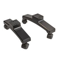 Pies de Soporte Negros para Calefactores Eléctricos Elio y Lex - Fabricados por ECOSO de Hudson Reed