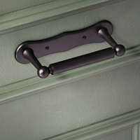 Porta Papel Higiénico de Pared - Negro - Tradicional - Elizabeth