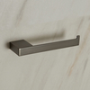 Porta Papel Higiénico Moderno - Gris Metalizado