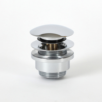 Válvula de Desagüe Universal Manual para Lavabo - Cromada