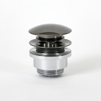 Válvula de Desagüe Universal Manual para Lavabo - Oro Cepillado