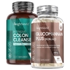 Glucomannan Plus + Tarmrensning - Kosttilskud - kickstarter & forbedrer vægtkontrol - fremmer mæthed & kropsudrensning - 429 kr.