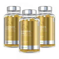 Hvidlogspiller Lugtfrie - 270 Kapsler - Spar 15 % - 1000mg - 3 Manedsforbrug - Rig Pa Allicin - Med Naturlig Hvidlogsekstrakt - Nye Ingredienser