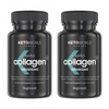 Keto Collagen Advanced - 2x90 Kapsler - Kollagen Piller Til Hud - Anti-ageing Collagen Pills - Keto Collagen Supplements - Keto Collagen Kosttilskud
