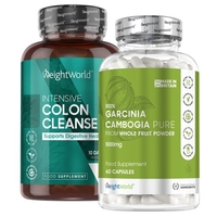 Kropsbalancepakken - Dobbelt Kosttilskud for Vægtkontrol og Vitalitet - 2x60 Kapsler - 100 % naturlige og virksomme ingredienser