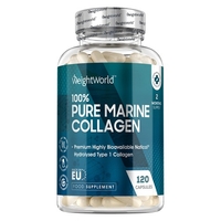 Rent Marine Collagen,  120 Kapsler - Anti-aging tilskud til knogler,  hud og brusk