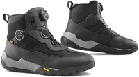 Falco Reddix Botas de moto impermeables,  negro,  tamaño 45 para hombre