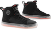 Falco Starboy 3 Zapatos de motocicleta,  negro-rojo,  tamaño 45 para hombre