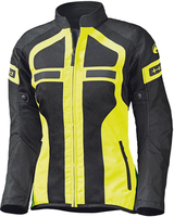 Held Tropic 3.0 Chaqueta textil de moto de malla para mujer,  negro-amarillo,  tamaño 2XL para mujer