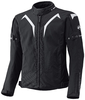 Held Zelda Chaqueta textil de motocicleta,  negro-blanco,  tamaño L para hombre