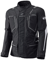 Held Zorro Chaqueta Textil Motocycle impermeable,  negro-blanco,  tamaño M para hombre