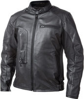Helite Roadster Chaqueta de cuero para motocicleta Airbag,  negro,  tamaño 3XL