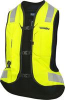Helite Turtle 2.0 Hi-Vis Chaleco de airbag,  amarillo,  tamaño M para hombre