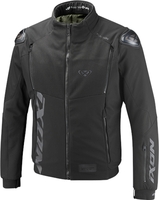 Ixon Pulsion Chaqueta textil de moto impermeable,  negro,  tamaño 2XL para hombre