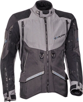 Ixon Ragnar Chaqueta textil de motocicleta,  negro-gris-azul,  tamaño 4XL