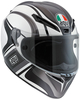 AGV GT Veloce Monterey Pinlock Hjelm,  sort-hvid,  størrelse S