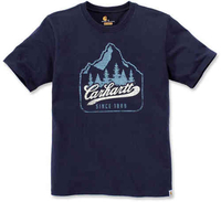 Carhartt Workwear Patch Logo T-shirt Blå XS