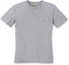 Carhartt Workwear Pocket Dame T-Shirt,  grå,  størrelse M til Kvinder
