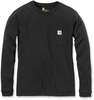 Carhartt Workwear Pocket Kvinders langærmet skjorte,  sort,  størrelse S