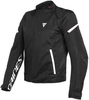 Dainese Bora Air Tex Motorcykel tekstil jakke Sort Hvid 62