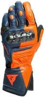 Dainese Carbon 3 Long Motorcykel handsker Blå Orange 2XL