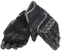 Dainese Carbon D1 Korte motorcykel handsker,  sort,  størrelse XL