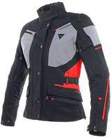 Dainese Carve Master 2 GoreTex Damer motorcykel tekstil jakke Sort Rød 42