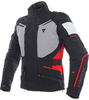 Dainese Carve Master 2 GoreTex Motorcykel tekstil jakke Sort Rød 54