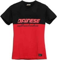 Dainese Dunes Mine T-shirt Sort Rød 3XL