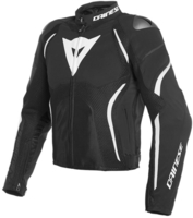 Dainese Estrema Air Tex Motorcykel tekstil jakke,  sort-hvid,  størrelse 54