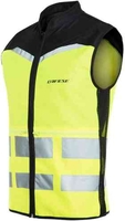 Dainese Explorer Packable High Vis Vest Sort Gul XL 2XL